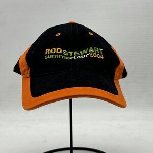 Rod Stewart Summer Tour 2004 Concert Vintage Cap Hat Pop Singer